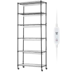 Plant Stand with Grow Light, 6-Tier Large Tall Plant Shelf with 150W Full Spectrum Grow Light (Total Power: 150W, size: W75 x H180 cm)